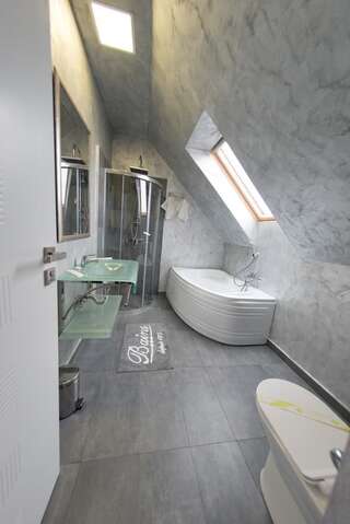 Отели типа «постель и завтрак» Vivo House Тыргу-Муреш Номер Делюкс с кроватью размера «king-size» и ванной-2